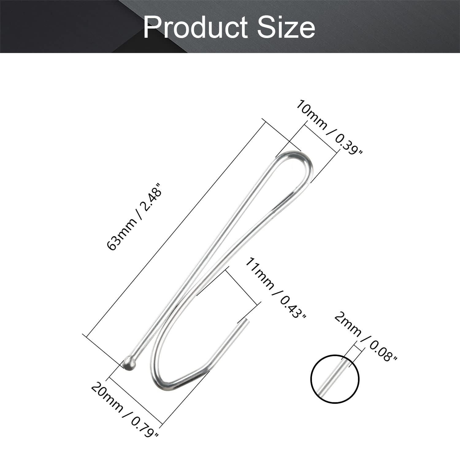 Amazon | MroMax カーテンテープフック カーテンプリーツテープフック